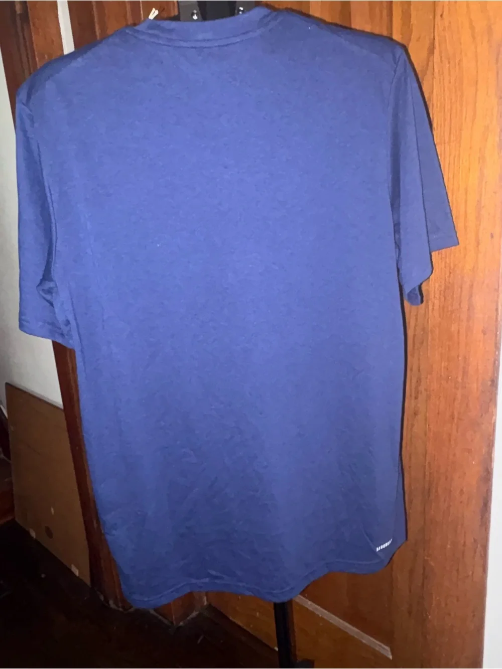 adidas Men's Navy Short Sleeve Logo Tee